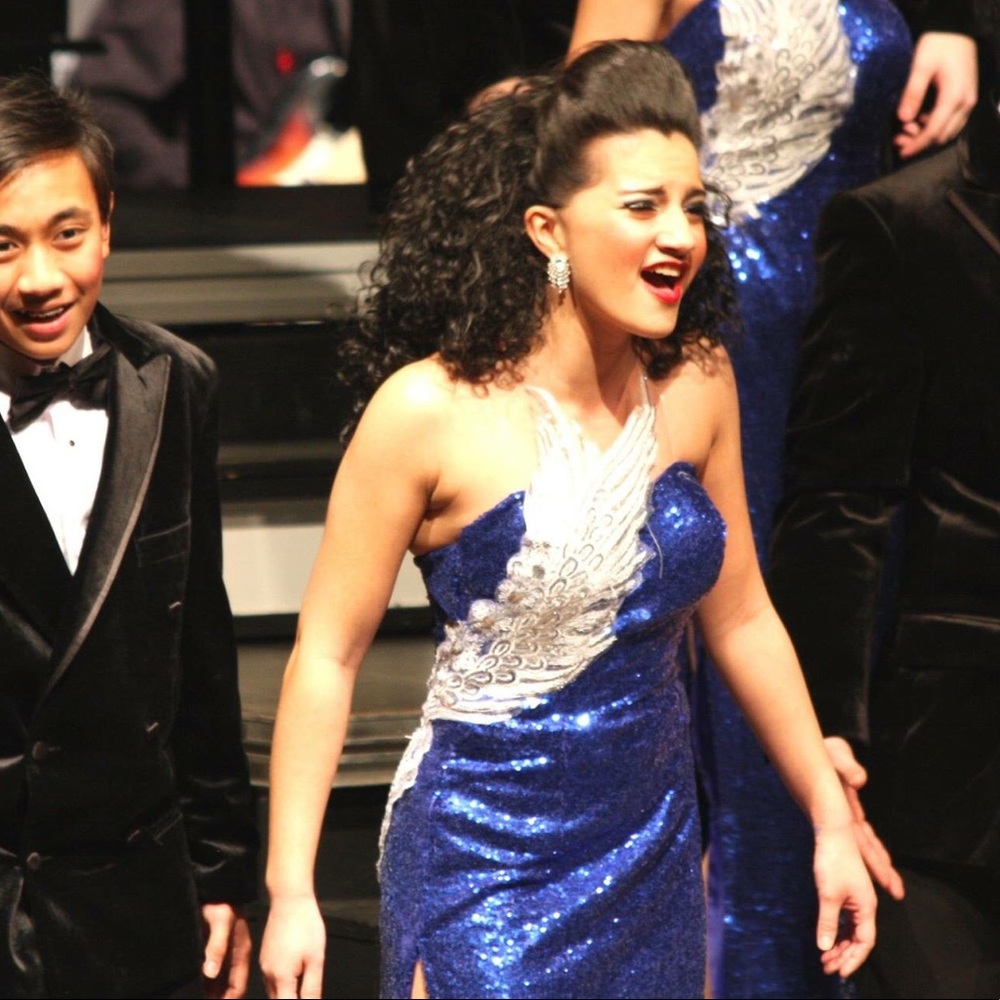 Strapless Floor-Length Dress